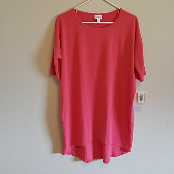 LuLaRoe Tops - Lularoe NWT Solid Small Irma!!! Color: Pink💖💖💖